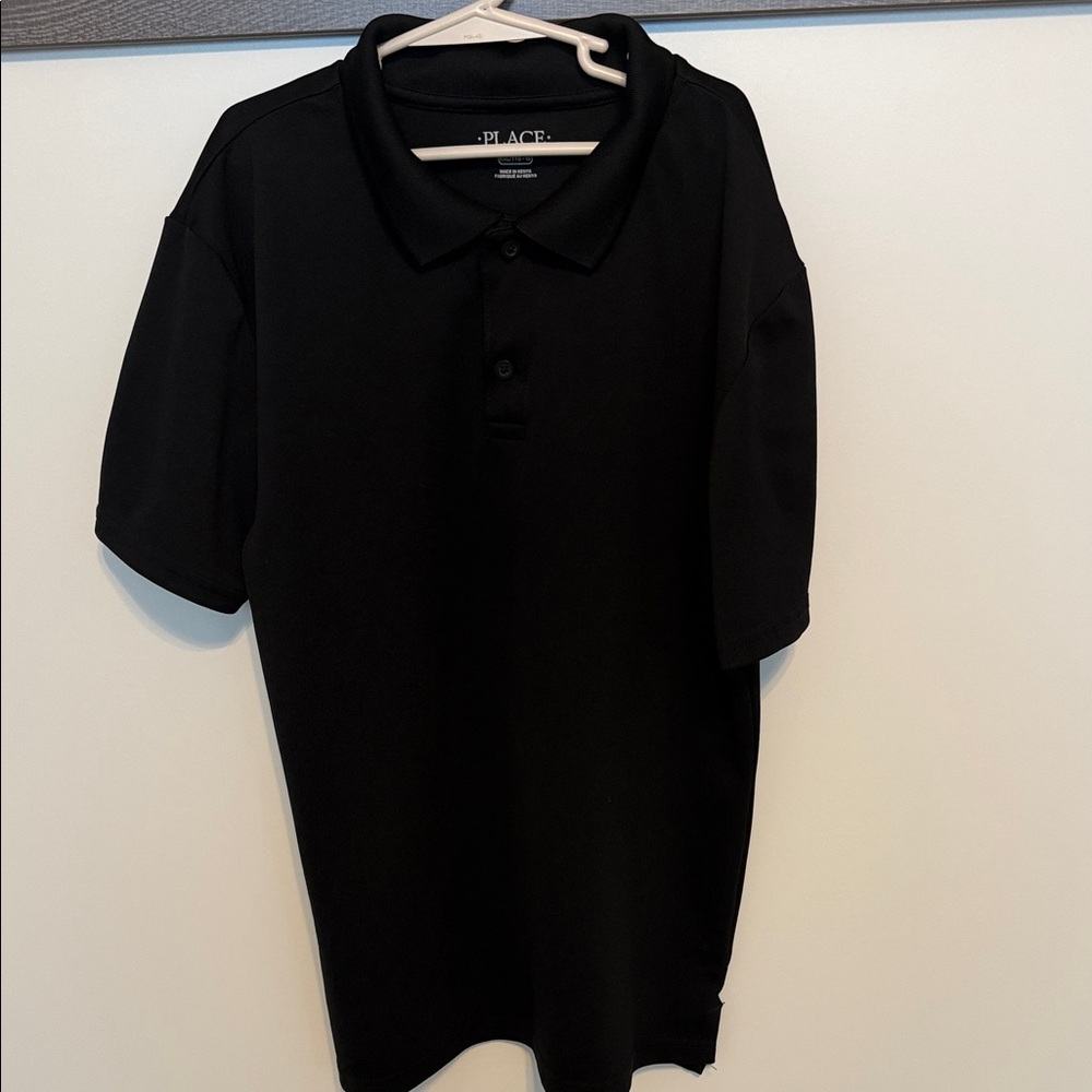 The Children's Place Black Polo Shirt